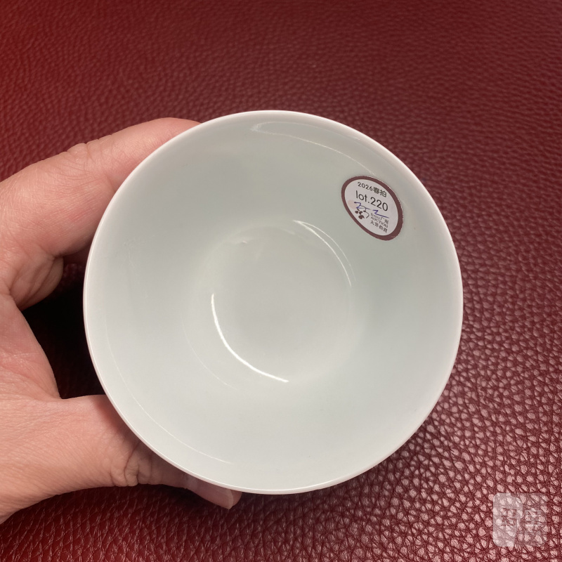 清雍正 仿成窑斗彩三秋杯成对 - 图20